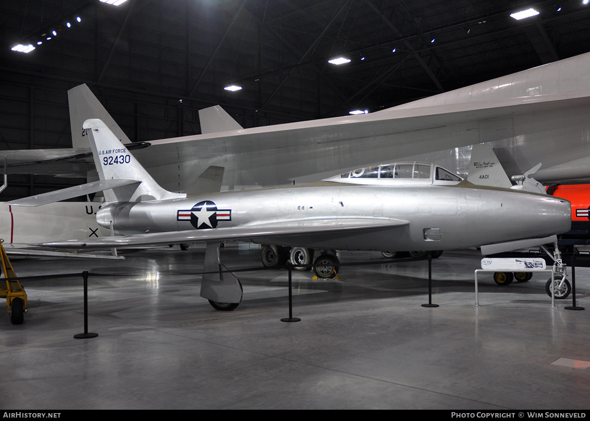 Aircraft Photo of 49-2430 / 92430 | Republic YRF-84F Thunderstreak | USA - Air Force | AirHistory.net #836125