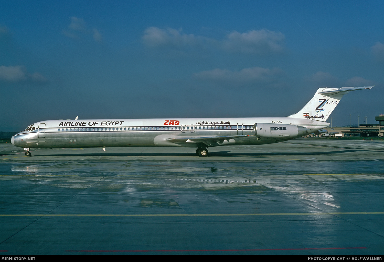 Aircraft Photo of YU-ANG | McDonnell Douglas MD-82 (DC-9-82) | ZAS Airline of Egypt | AirHistory.net #836152
