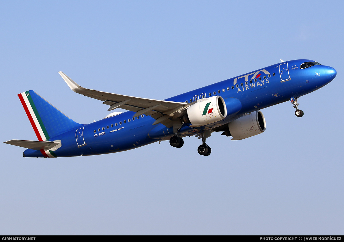Aircraft Photo of EI-HOB | Airbus A320-272N | ITA Airways | AirHistory.net #836164