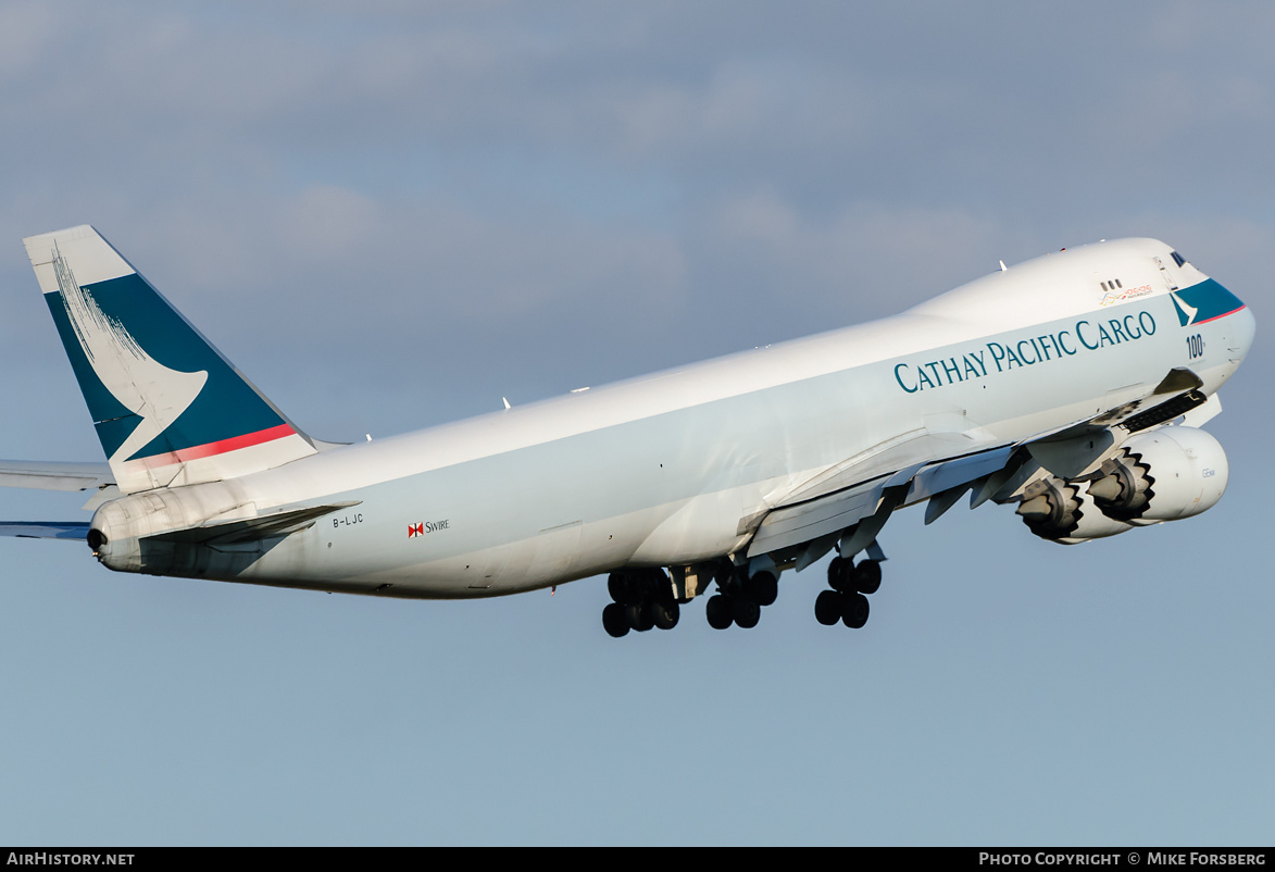 Aircraft Photo of B-LJC | Boeing 747-867F/SCD | Cathay Pacific Airways Cargo | AirHistory.net #836170