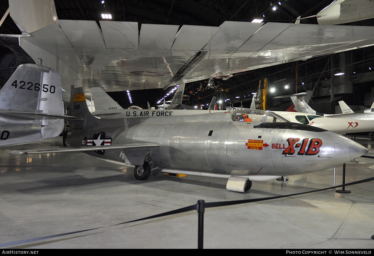 Aircraft Photo of 48-1385 / 1385 | Bell X-1B | USA - Air Force | AirHistory.net #836185