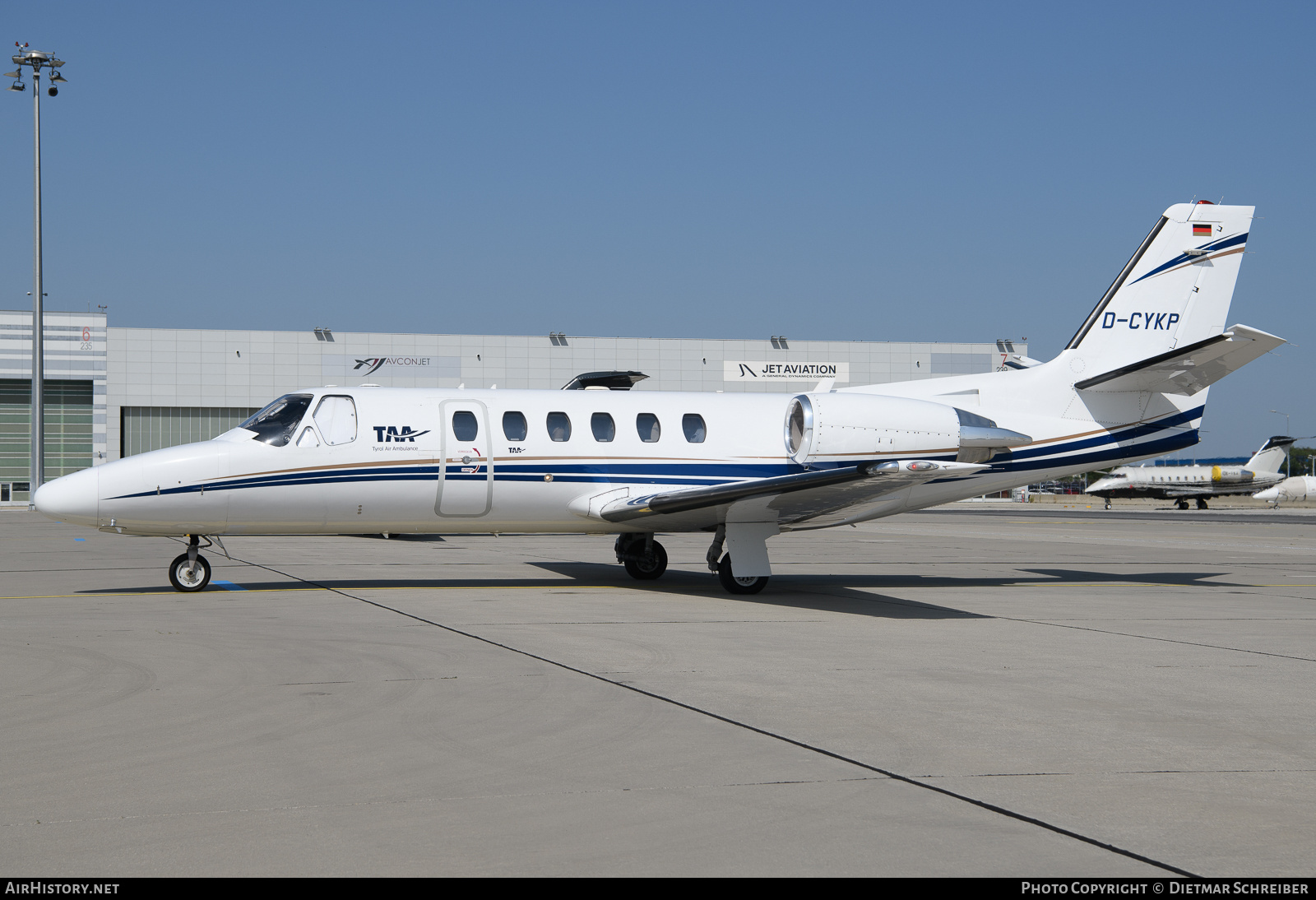 Aircraft Photo of D-CYKP | Cessna 550 Citation Bravo | Tyrol Air Ambulance - TAA | AirHistory.net #836219