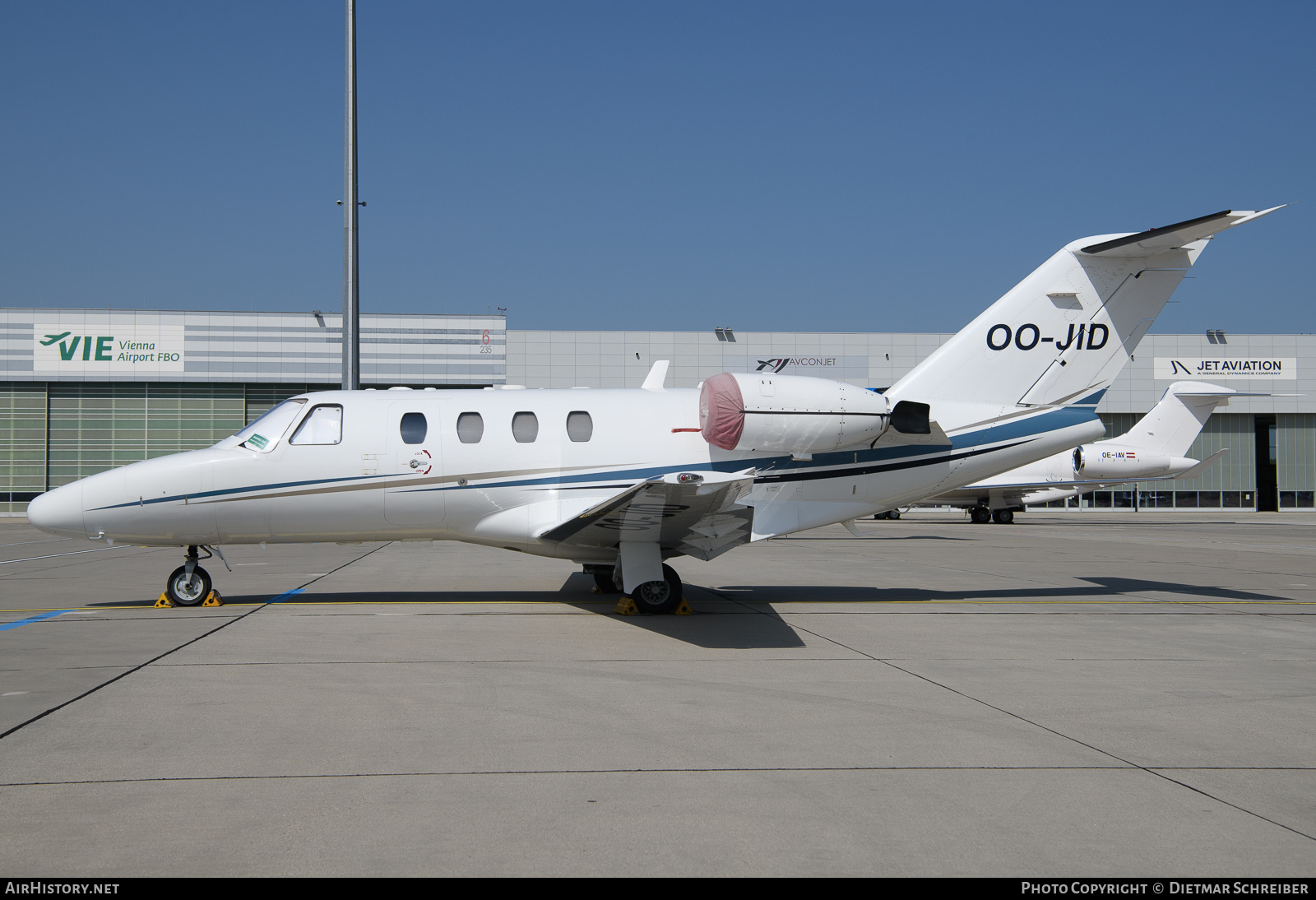 Aircraft Photo of OO-JID | Cessna 525 CitationJet CJ1 | AirHistory.net #836221