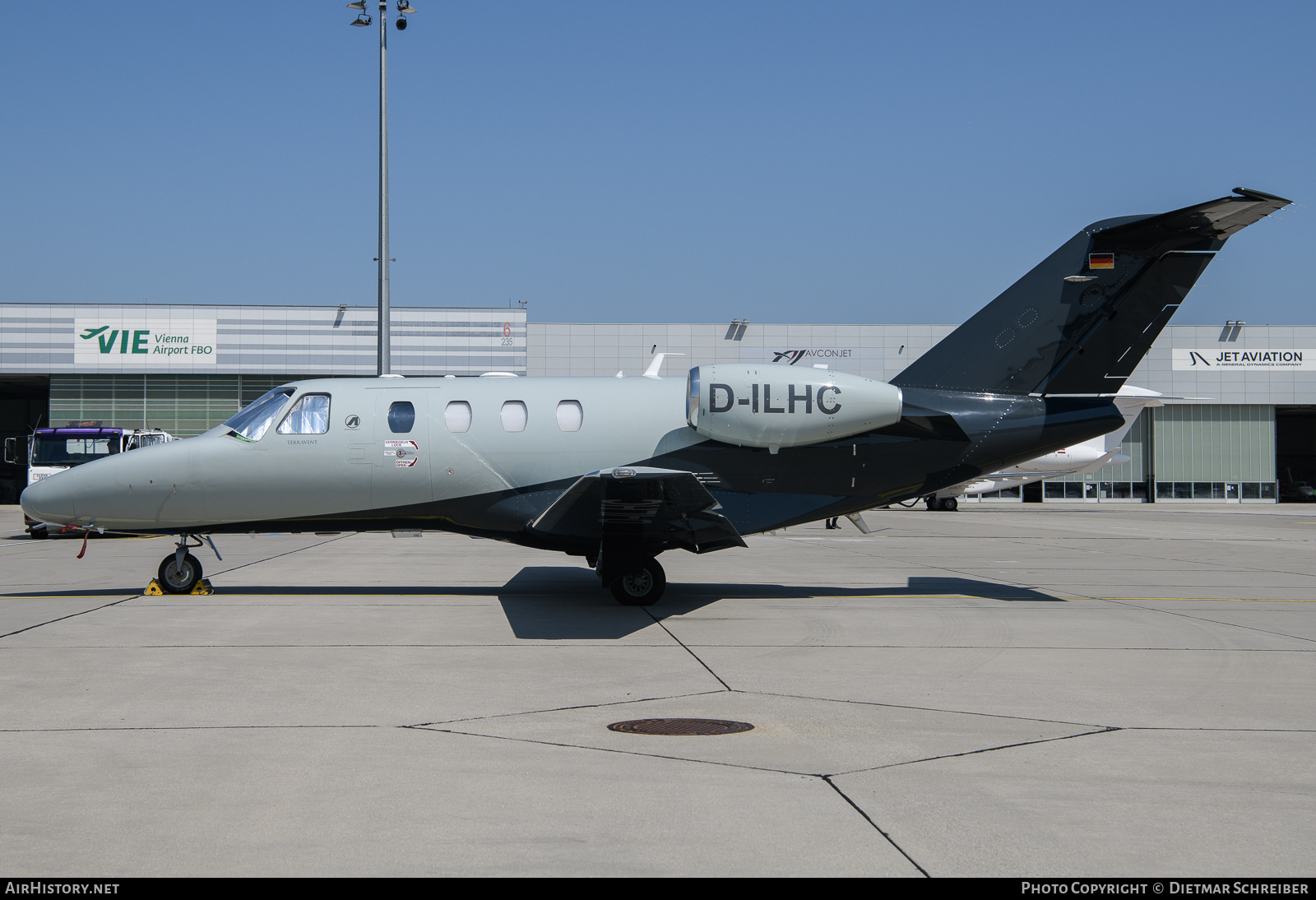Aircraft Photo of D-ILHC | Cessna 525 CitationJet CJ1+ | Atlas Air Service - AAS | AirHistory.net #836225