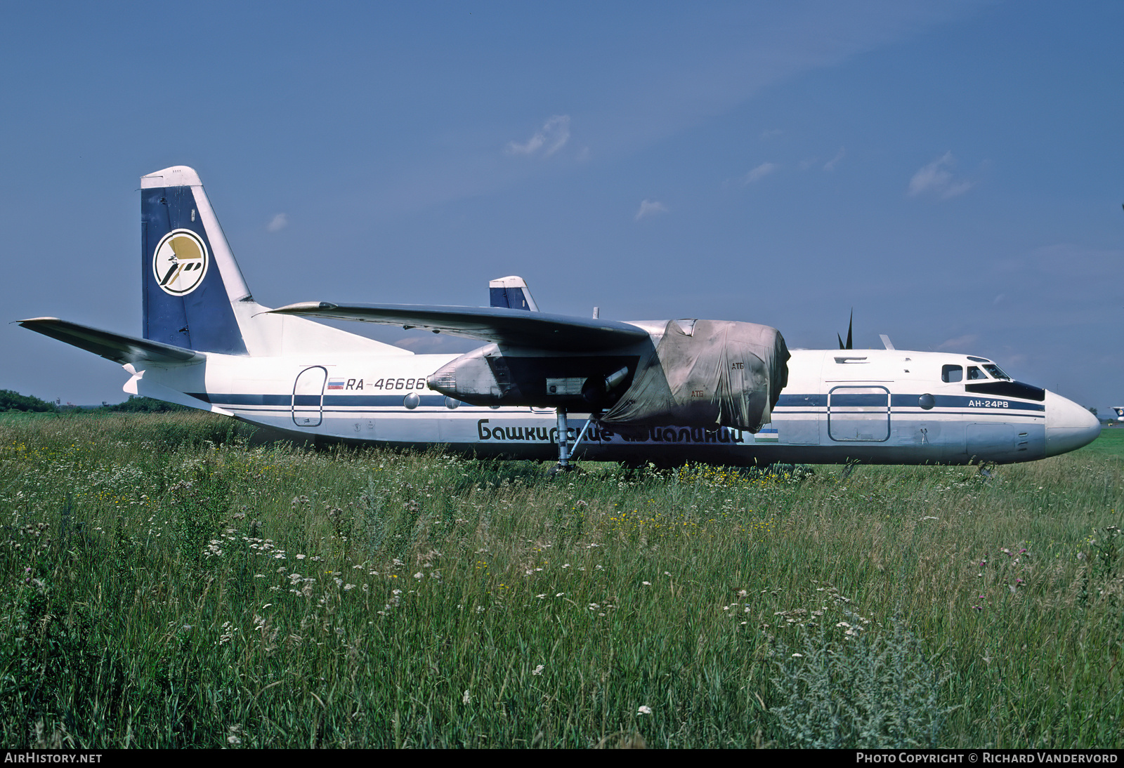 Aircraft Photo of RA-46686 | Antonov An-24RV | BAL Bashkirian Airlines | AirHistory.net #836239