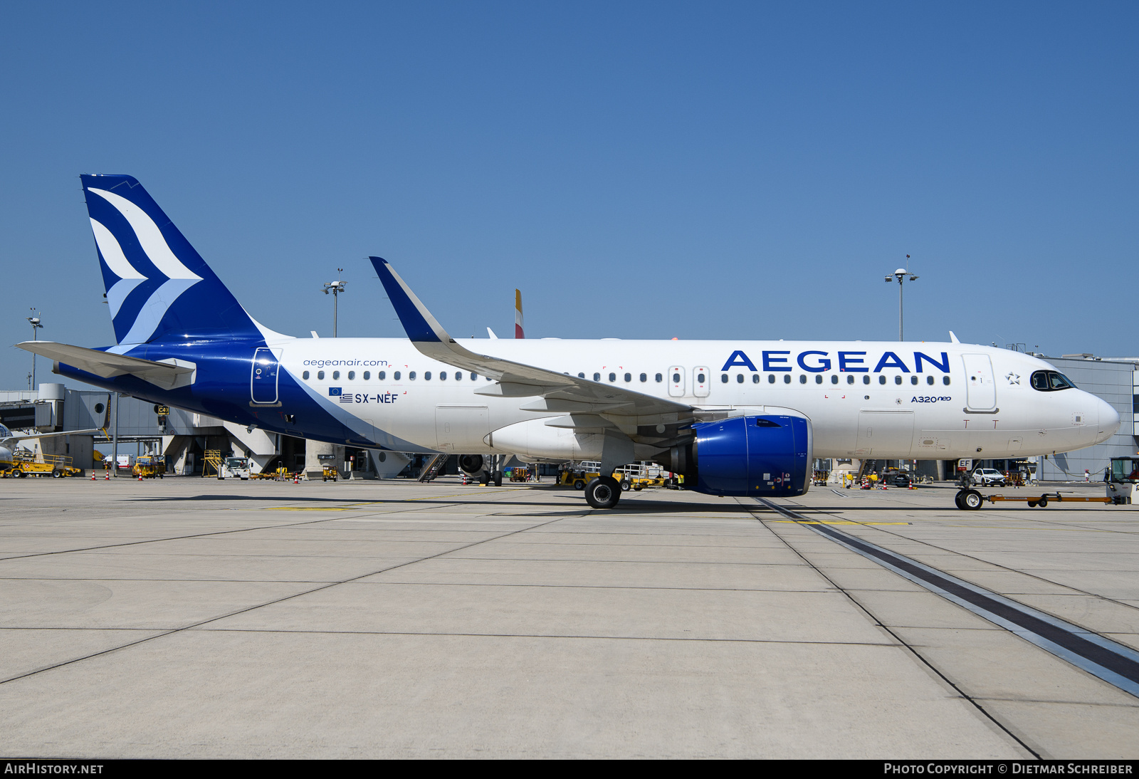 Aircraft Photo of SX-NEF | Airbus A320-271N | Aegean Airlines | AirHistory.net #836240