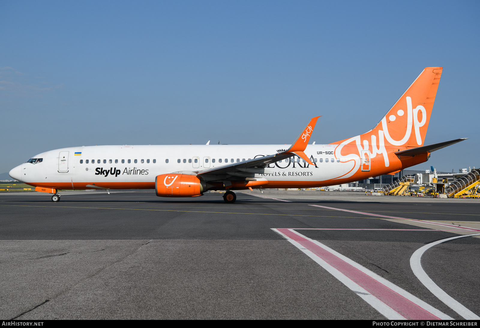 Aircraft Photo of UR-SQC | Boeing 737-8H6 | SkyUp Airlines | AirHistory.net #836291