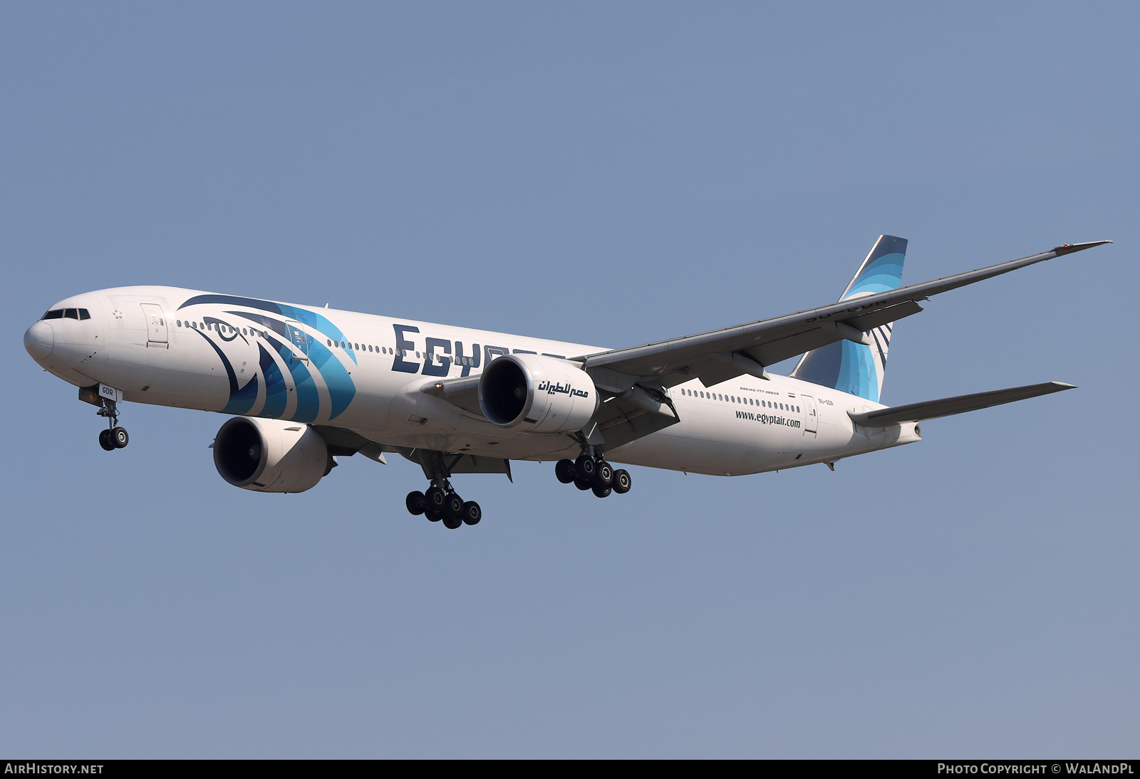 Aircraft Photo of SU-GDR | Boeing 777-36N/ER | EgyptAir | AirHistory.net #836298