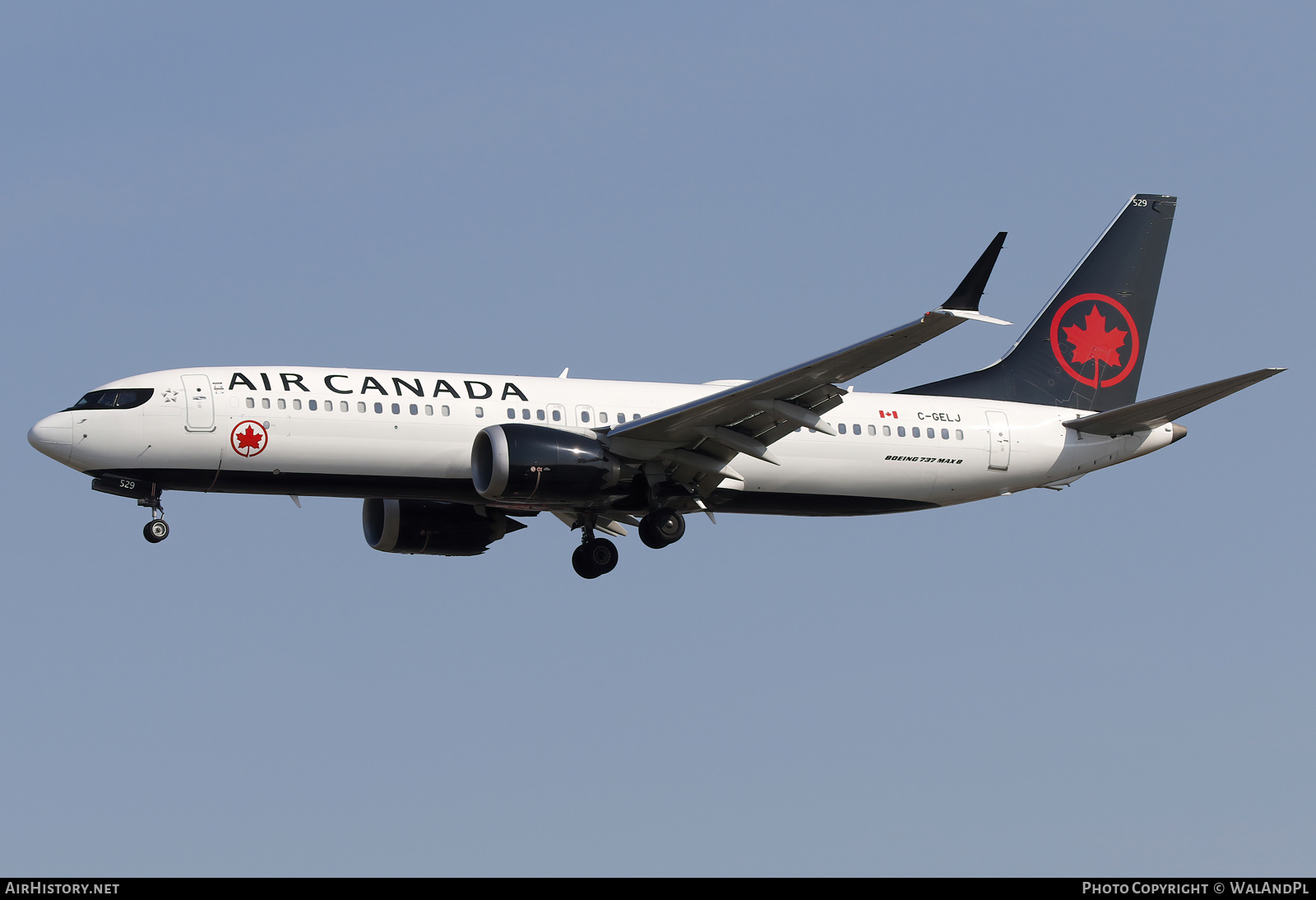 Aircraft Photo of C-GELJ | Boeing 737-8 Max 8 | Air Canada | AirHistory.net #836300