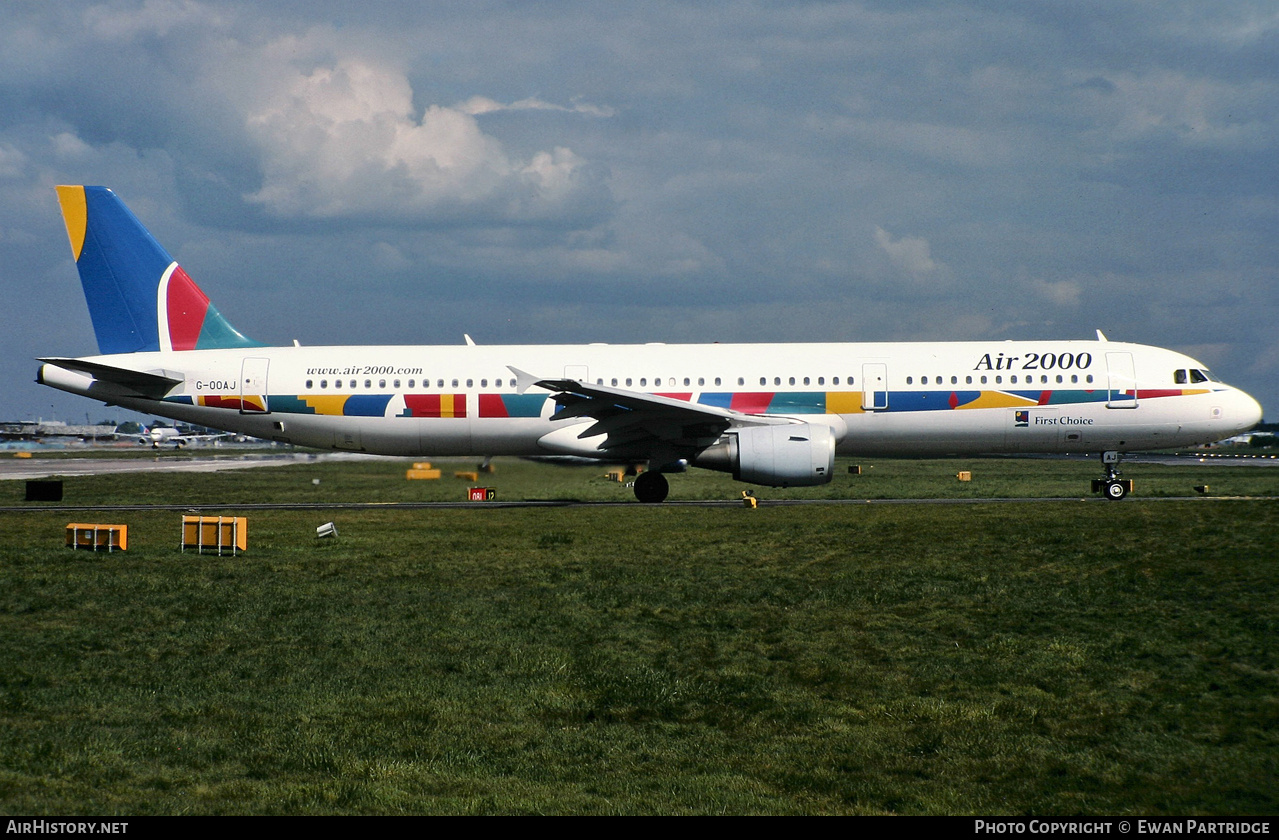 Aircraft Photo of G-OOAJ | Airbus A321-211 | Air 2000 | AirHistory.net #836308