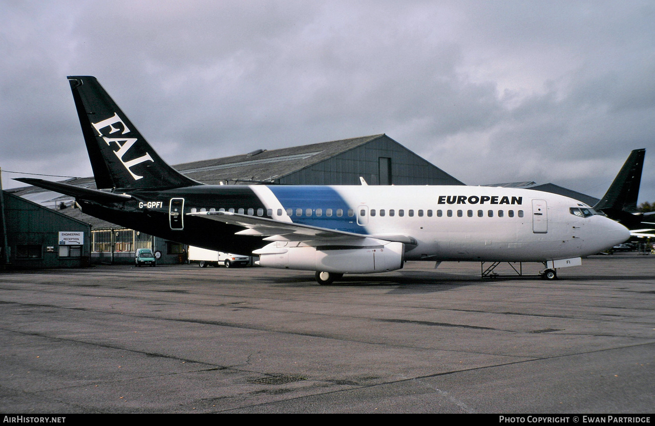 Aircraft Photo of G-GPFI | Boeing 737-229/Adv | European Aircharter - EAL/EAC | AirHistory.net #836319