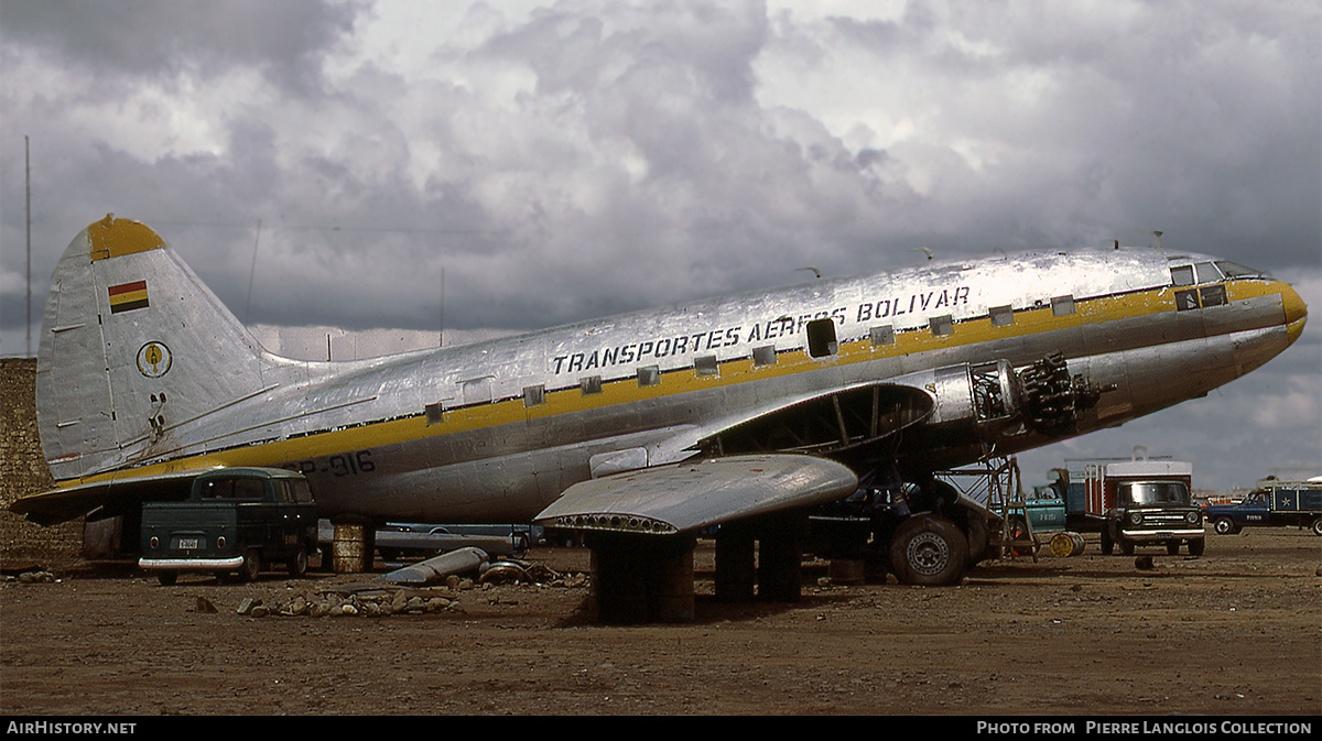 Aircraft Photo of CP-916 | Riddle C-46R Commando Super 46C | Transportes Aéreos Bolivar | AirHistory.net #836322