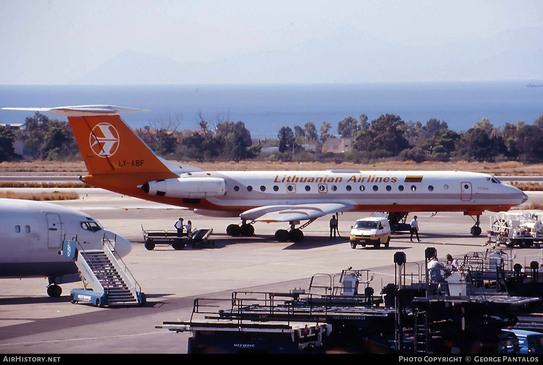 Aircraft Photo of LY-ABF | Tupolev Tu-134A-3 | Lithuanian Airlines | AirHistory.net #836339