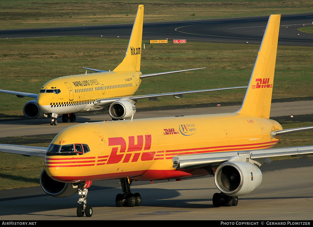 Aircraft Photo of G-BIKF | Boeing 757-236/SF | DHL International | AirHistory.net #836359