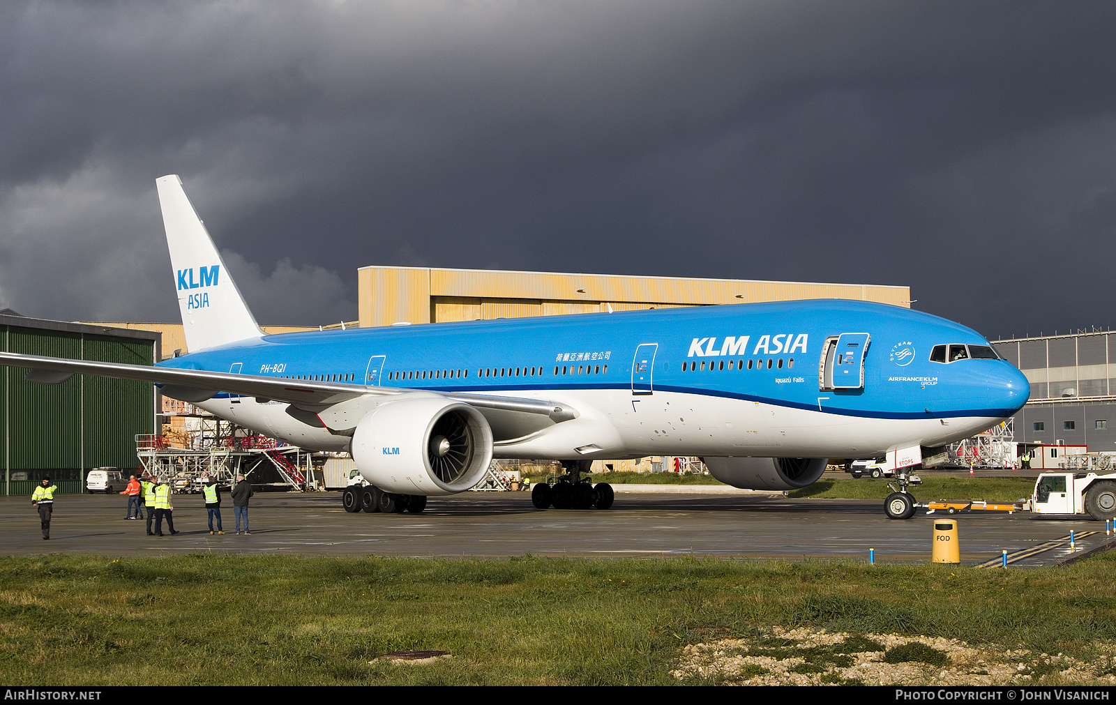 Aircraft Photo of PH-BQI | Boeing 777-206/ER | KLM Asia | AirHistory.net #836372