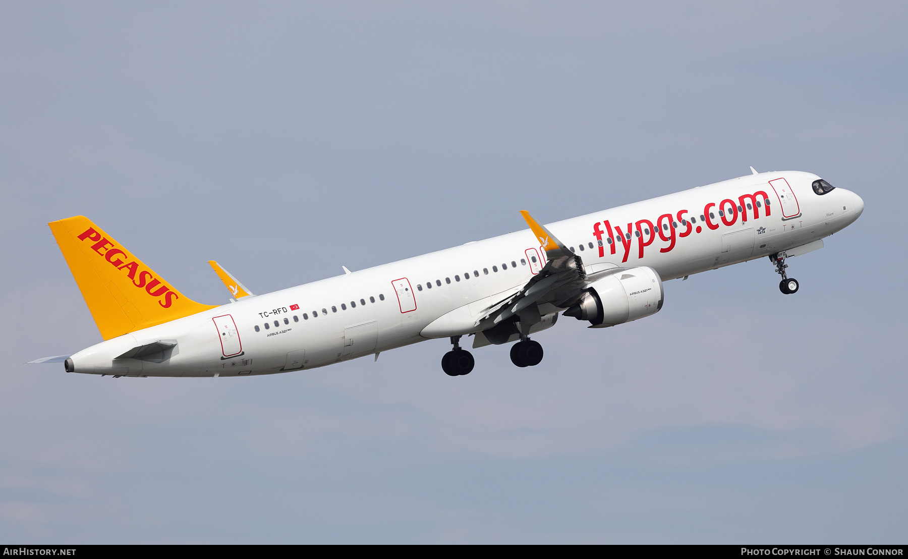Aircraft Photo of TC-RFD | Airbus A321-251NX | Pegasus Airlines | AirHistory.net #836397