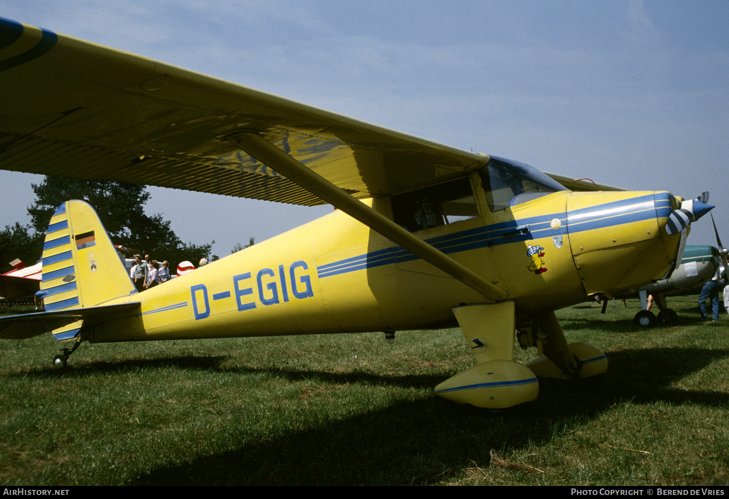 Aircraft Photo of D-EGIG | Luscombe 8A Silvaire | AirHistory.net #836447