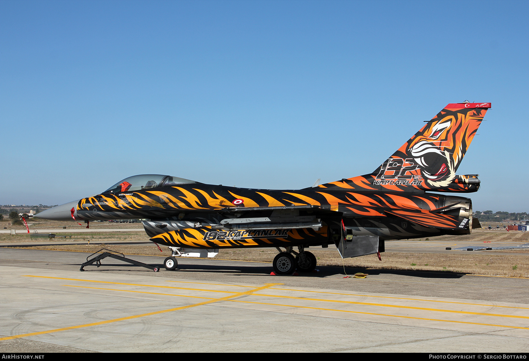 Aircraft Photo of 92-0014 | Lockheed F-16CG Fighting Falcon | Turkey - Air Force | AirHistory.net #836448