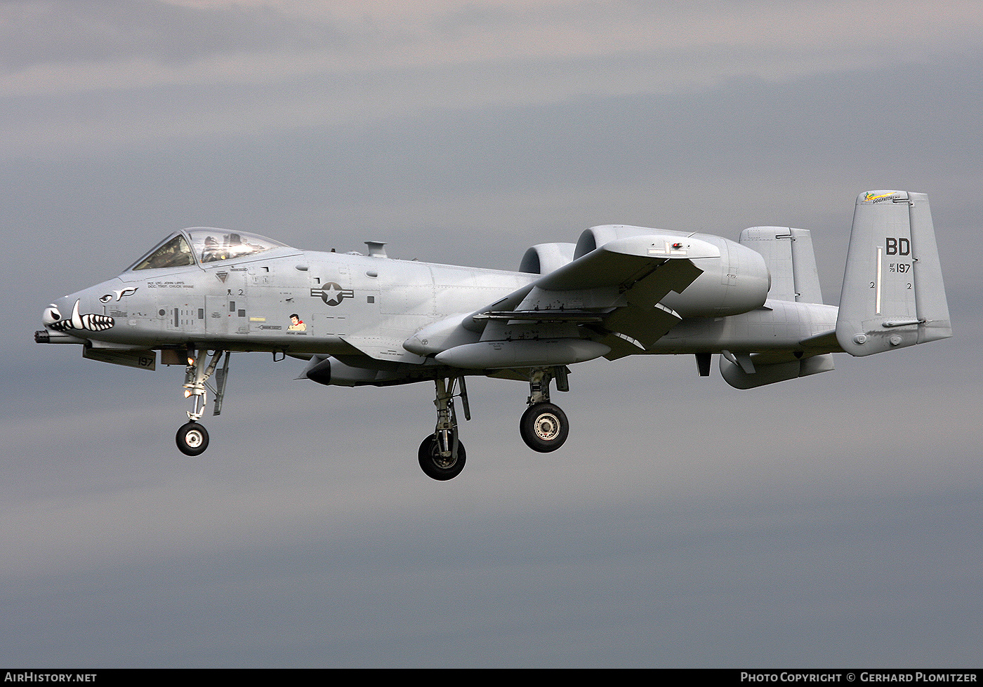 Aircraft Photo of 79-0197 / AF79-197 | Fairchild A-10C Thunderbolt II | USA - Air Force | AirHistory.net #836506