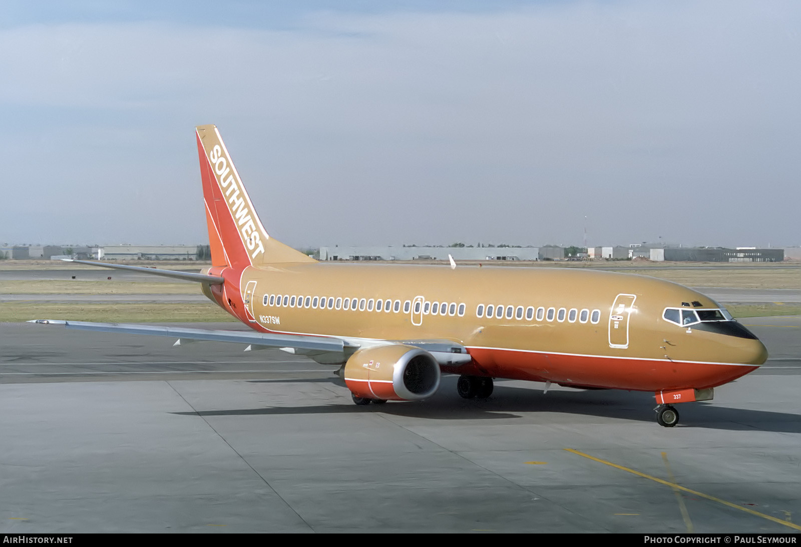 Aircraft Photo of N337SW | Boeing 737-3H4 | Southwest Airlines | AirHistory.net #836524