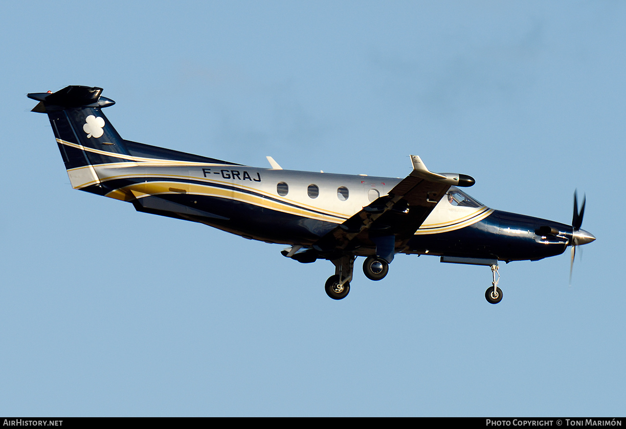 Aircraft Photo of F-GRAJ | Pilatus PC-12/45 | AirHistory.net #836551