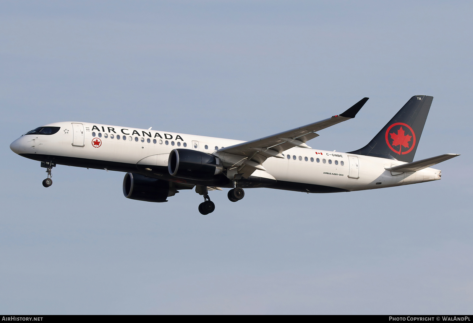 Aircraft Photo of C-GNBE | Airbus A220-371 (BD-500-1A11) | Air Canada | AirHistory.net #836614