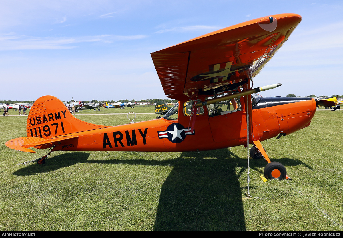Aircraft Photo of N90671 / 111971 | Cessna O-1A Bird Dog | USA - Army | AirHistory.net #836621