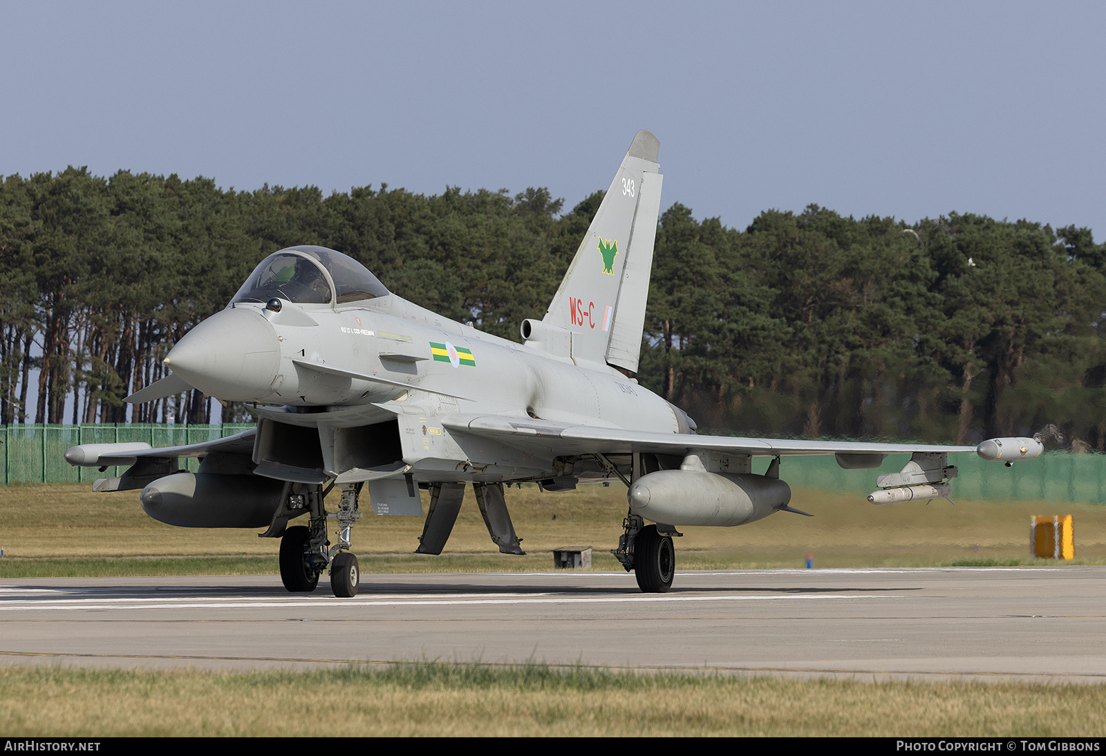 Aircraft Photo of ZK343 | Eurofighter EF-2000 Typhoon FGR4 | UK - Air Force | AirHistory.net #836624