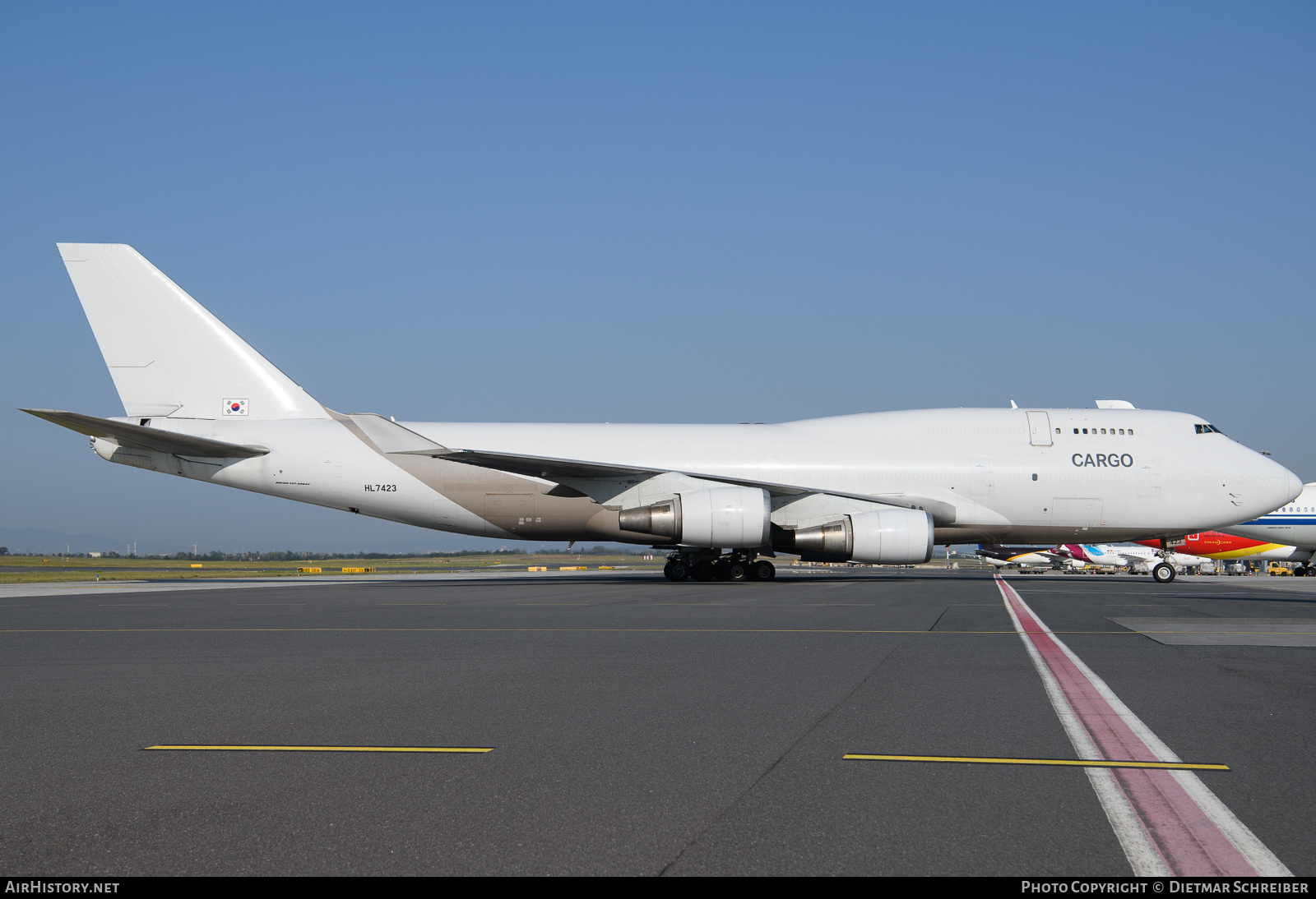 Aircraft Photo of HL7423 | Boeing 747-48EM | AirHistory.net #836630