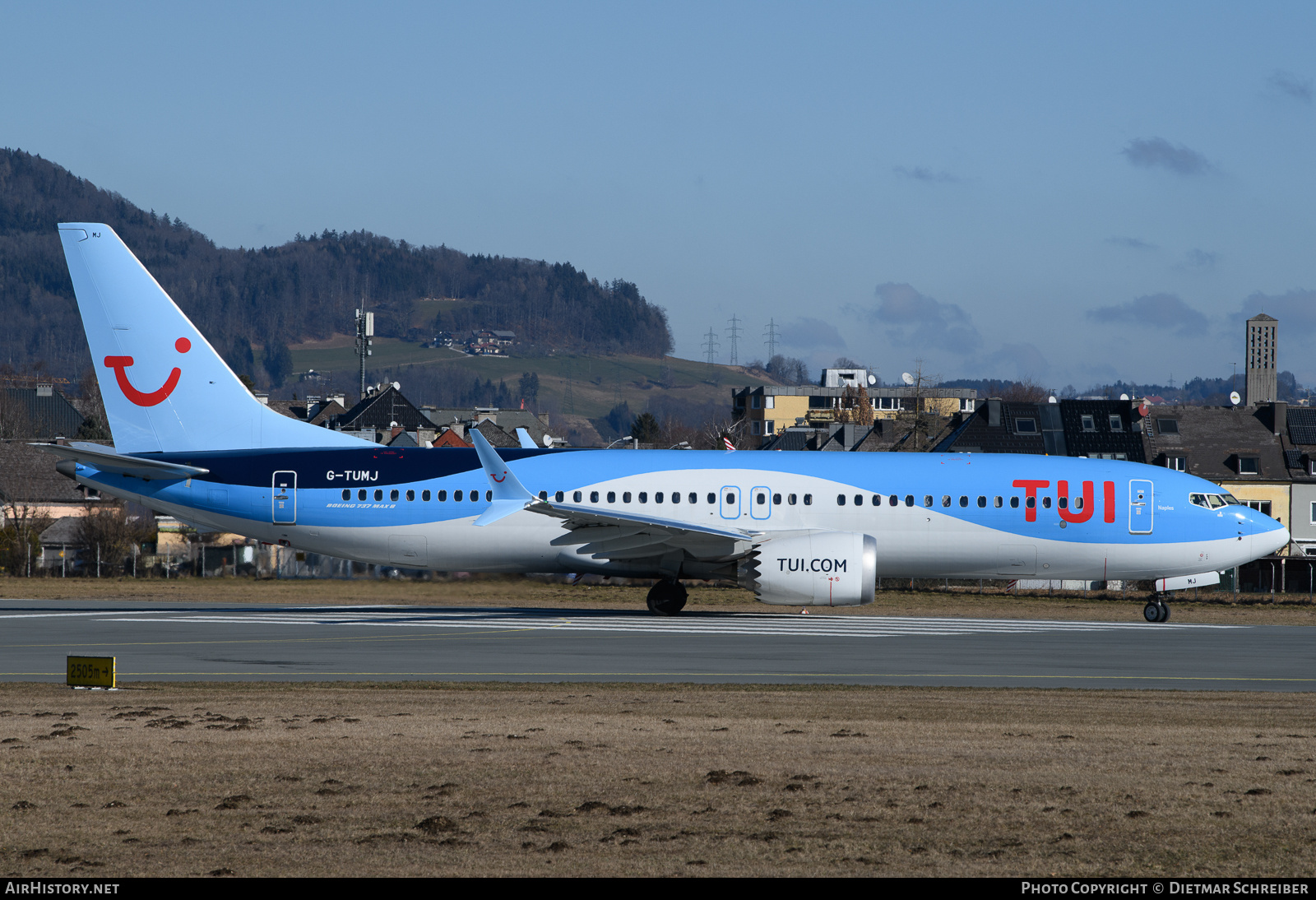 Aircraft Photo of G-TUMJ | Boeing 737-8 Max 8 | TUI | AirHistory.net #836643