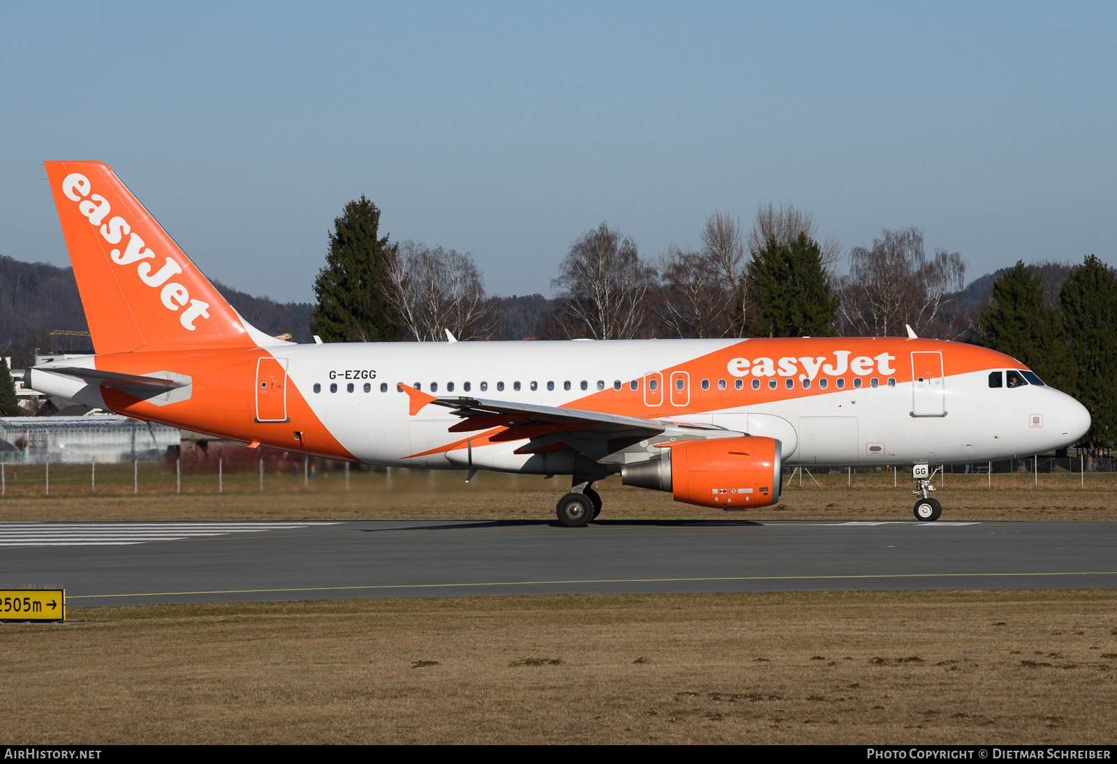 Aircraft Photo of G-EZGG | Airbus A319-111 | EasyJet | AirHistory.net #836660