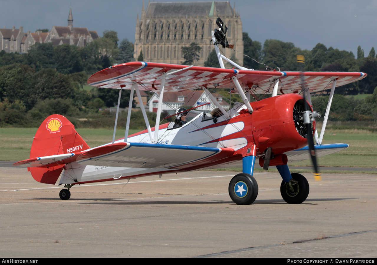 Aircraft Photo of N5057V | Boeing PT-13D Kaydet (E75) | AeroSuperBatics | AirHistory.net #836671