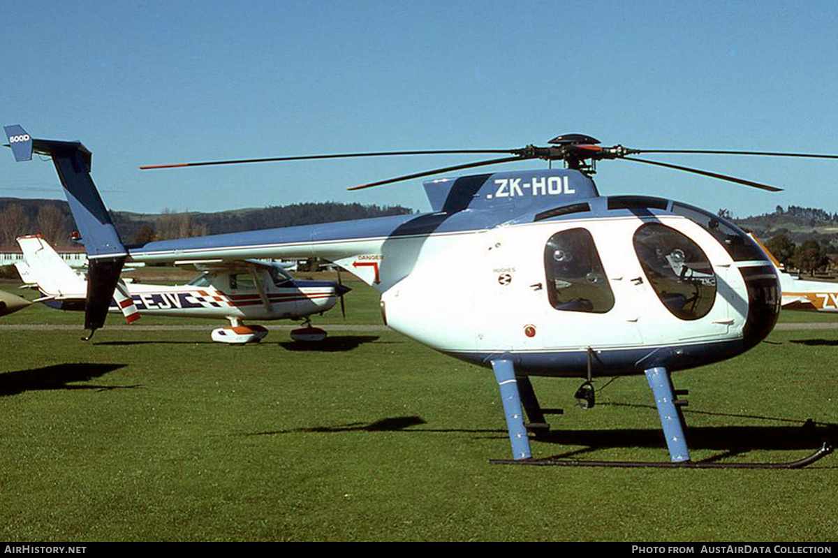 Aircraft Photo of ZK-HOL | Hughes 500D (369D) | AirHistory.net #836693