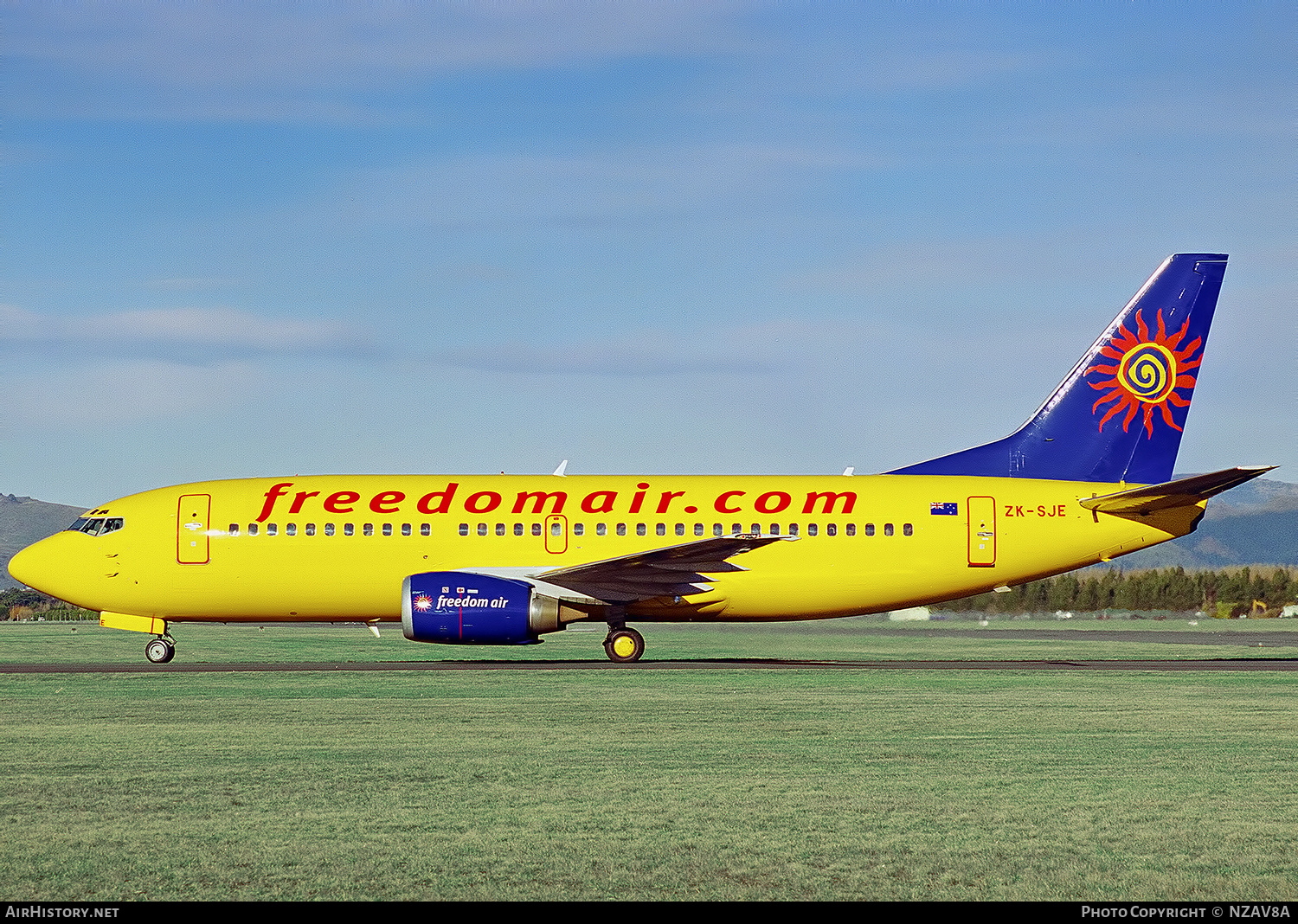 Aircraft Photo of ZK-SJE | Boeing 737-3K2 | Freedom Air | AirHistory.net #836700