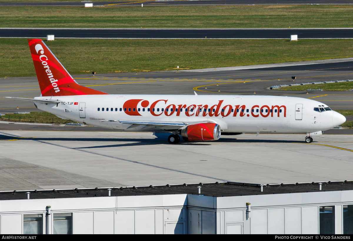 Aircraft Photo of TC-TJF | Boeing 737-4Y0 | Corendon Airlines | AirHistory.net #836716