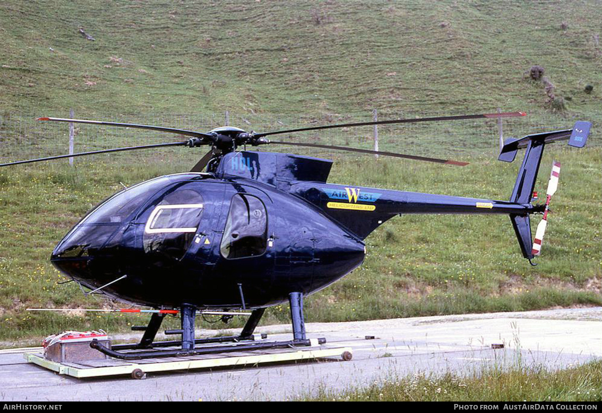 Aircraft Photo of ZK-HOL / HOL | McDonnell Douglas MD-500E (369E) | Airwest Helicopters | AirHistory.net #836721