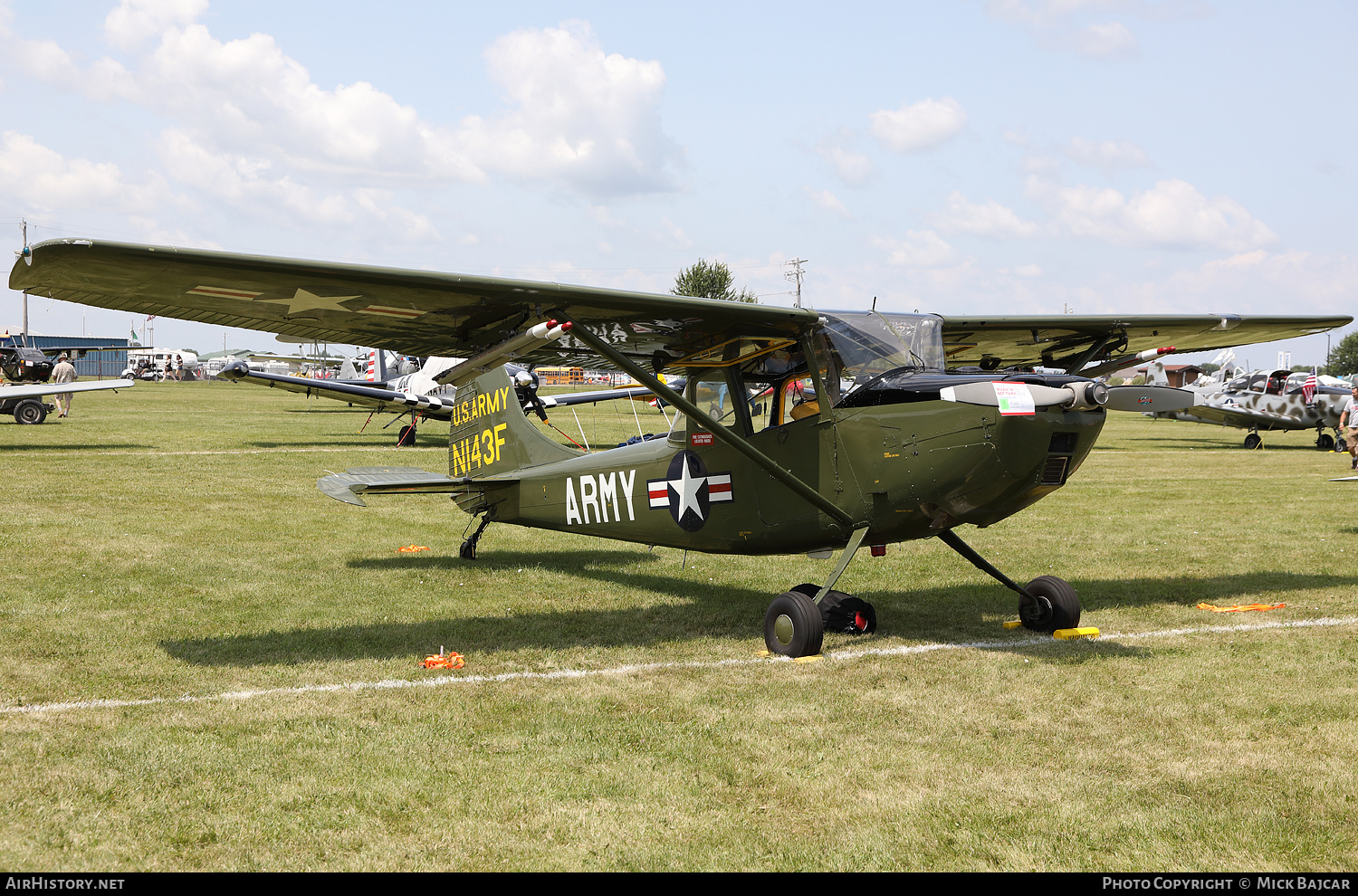 Aircraft Photo of N143F | Cessna 305A | USA - Army | AirHistory.net #836733