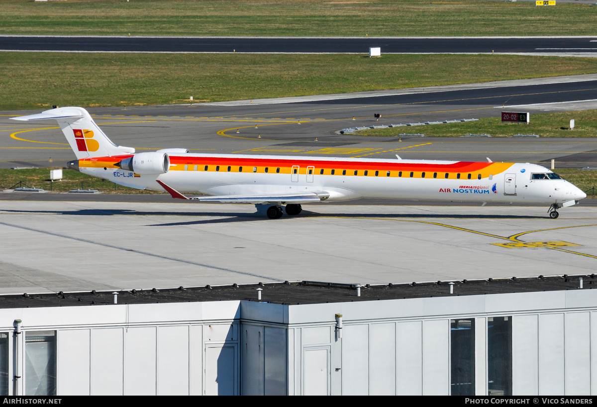 Aircraft Photo of EC-LJR | Bombardier CRJ-1000ER NG (CL-600-2E25) | Iberia Regional | AirHistory.net #836742