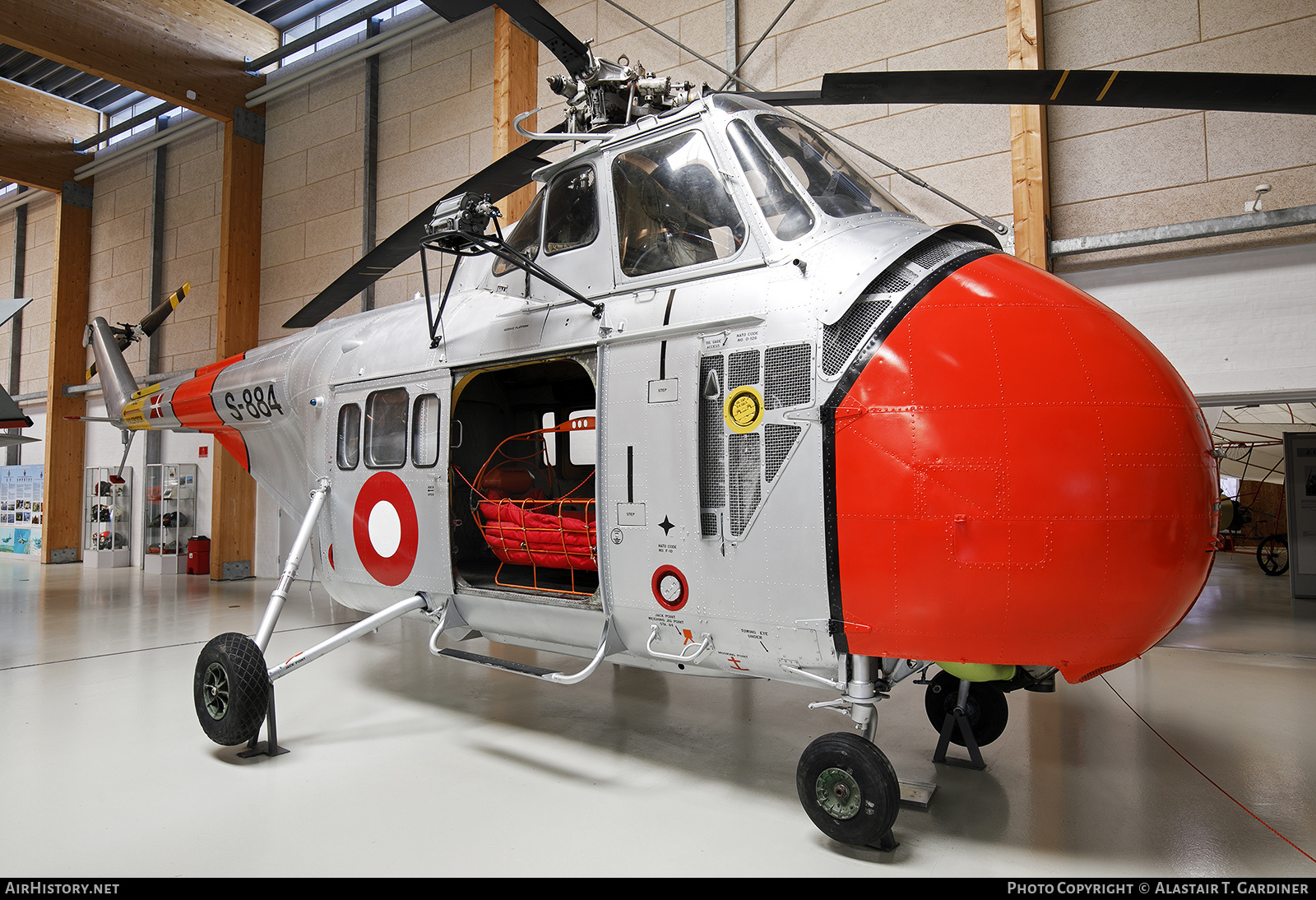 Aircraft Photo of S-884 | Sikorsky S-55C | Denmark - Air Force | AirHistory.net #836744