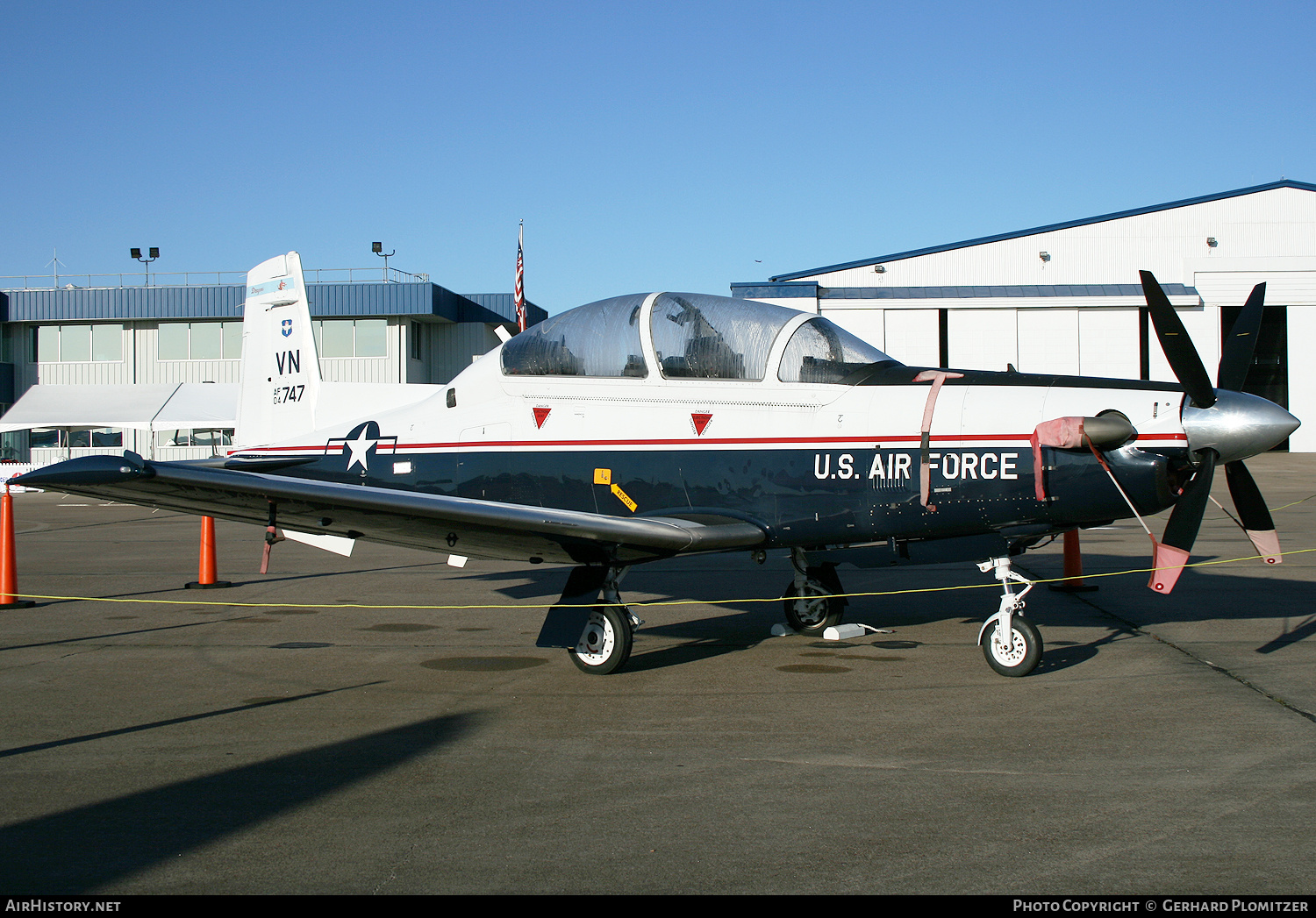 Aircraft Photo of 04-3747 | Raytheon T-6A Texan II | USA - Air Force | AirHistory.net #836755