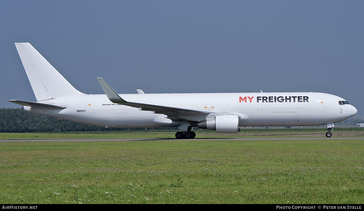 Aircraft Photo of UK67017 | Boeing 767-333ER(BCF) | My Freighter | AirHistory.net #836759