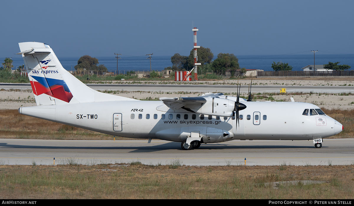 Aircraft Photo of SX-TWO | ATR ATR-42-500 | Sky Express | AirHistory.net #836760