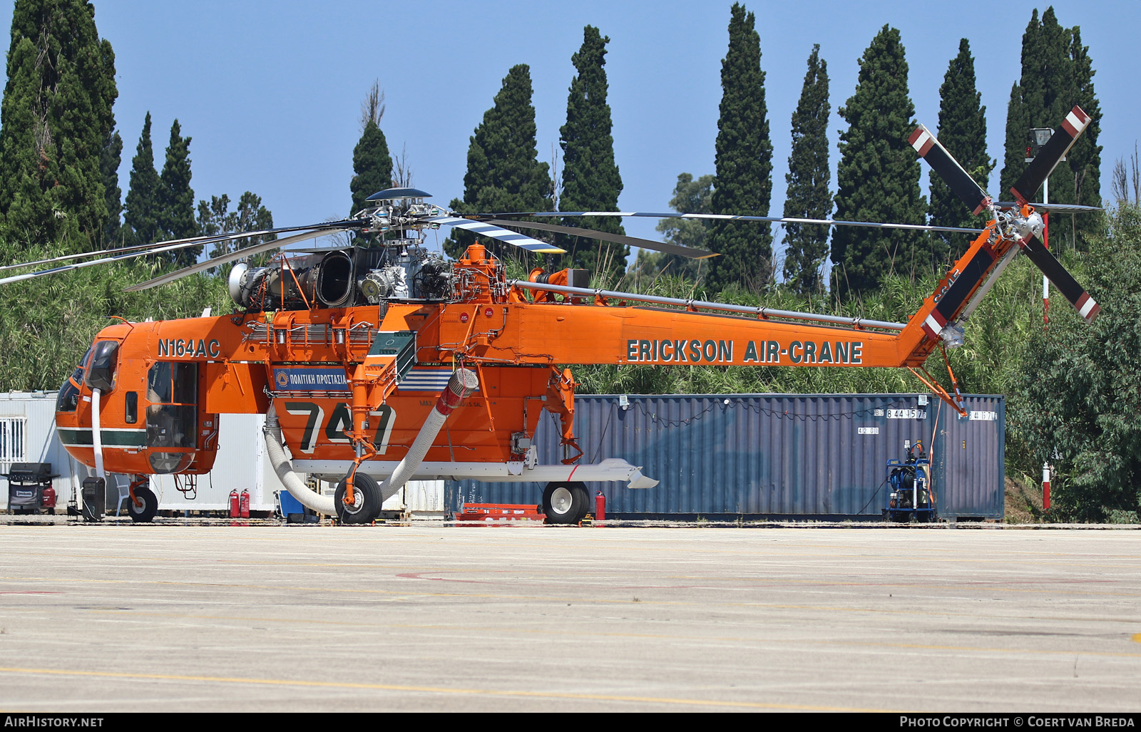 Aircraft Photo of N164AC | Sikorsky S-64E Skycrane | Erickson Air-Crane | AirHistory.net #836821