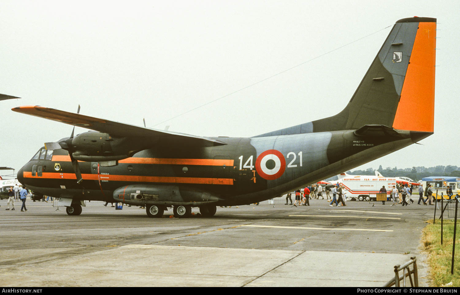 Aircraft Photo of MM62140 | Aeritalia G-222RM | Italy - Air Force | AirHistory.net #836823