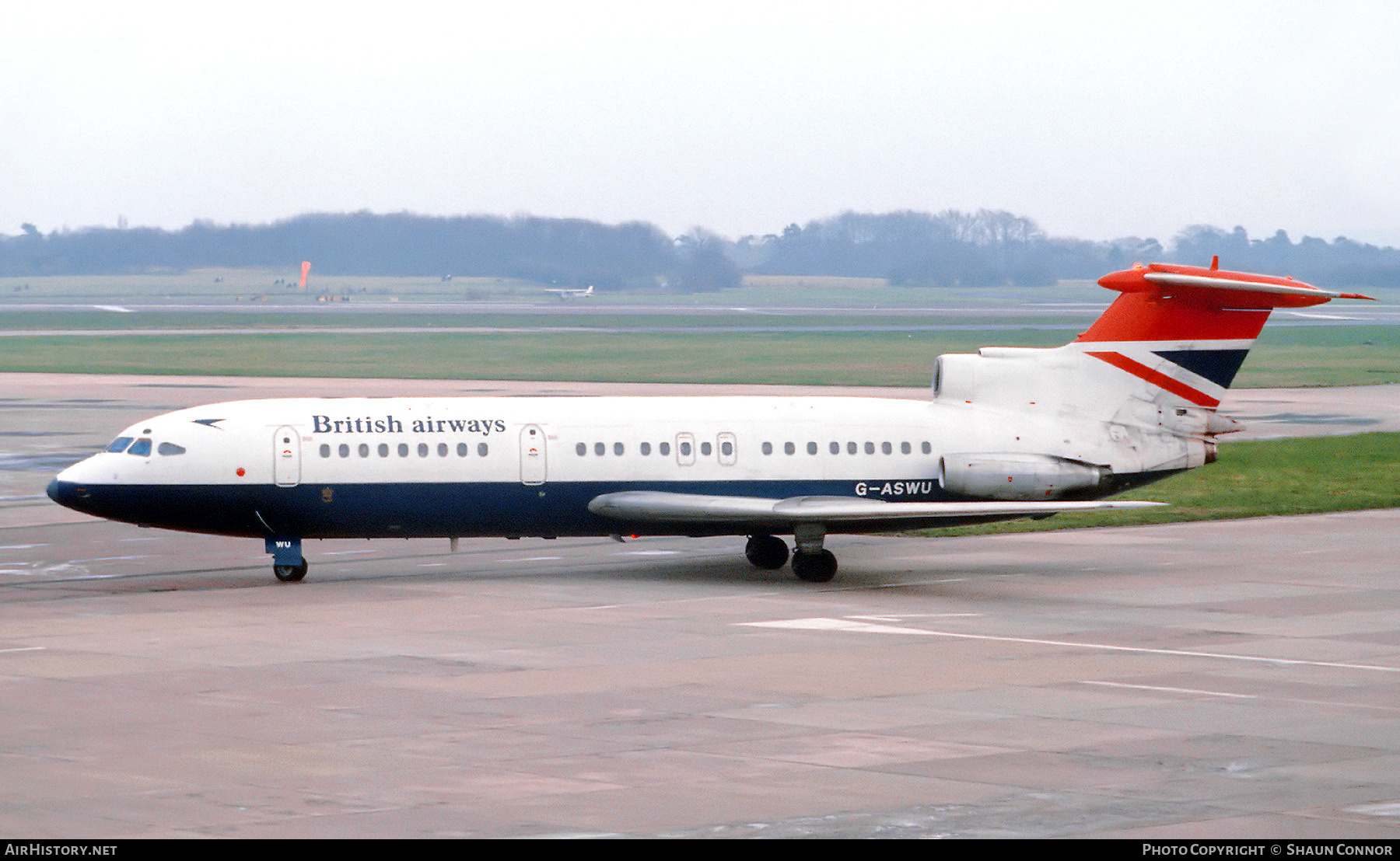 Aircraft Photo of G-ASWU | Hawker Siddeley HS-121 Trident 1C | British Airways | AirHistory.net #836849