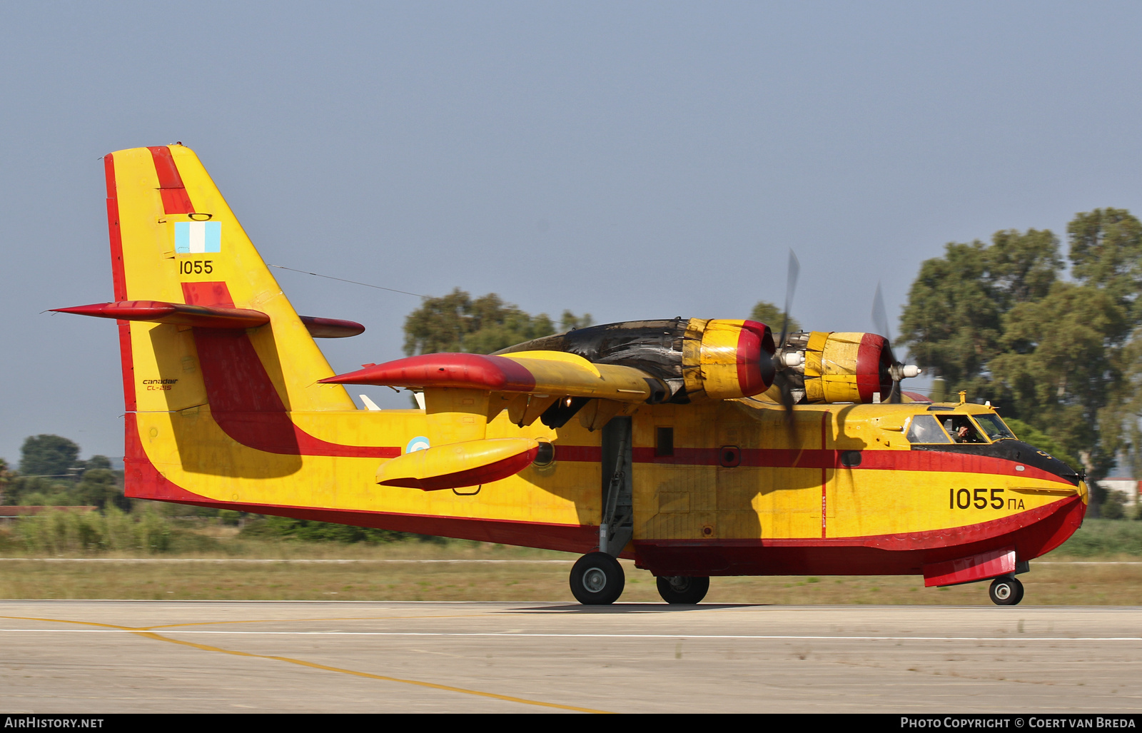 Aircraft Photo of 1055 | Canadair CL-215-III (CL-215-1A10) | Greece - Air Force | AirHistory.net #836855