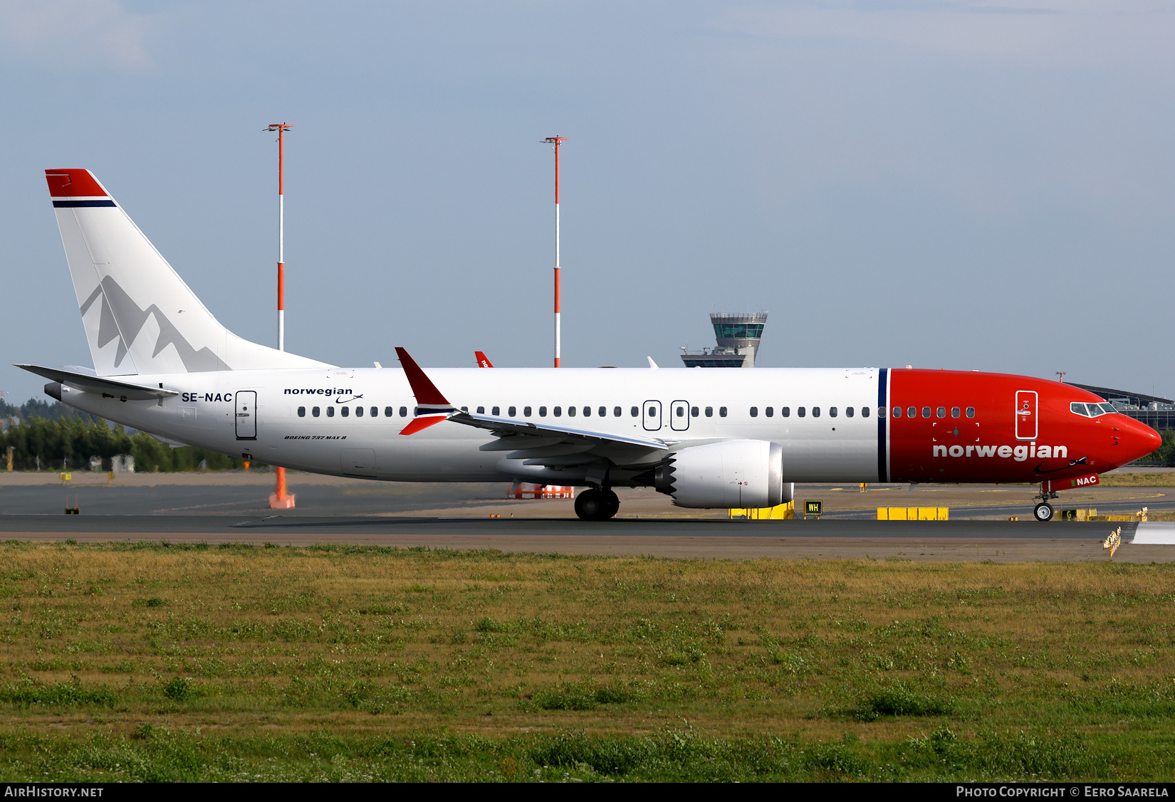 Aircraft Photo of SE-NAC | Boeing 737-8 Max 8 | Norwegian | AirHistory.net #836901