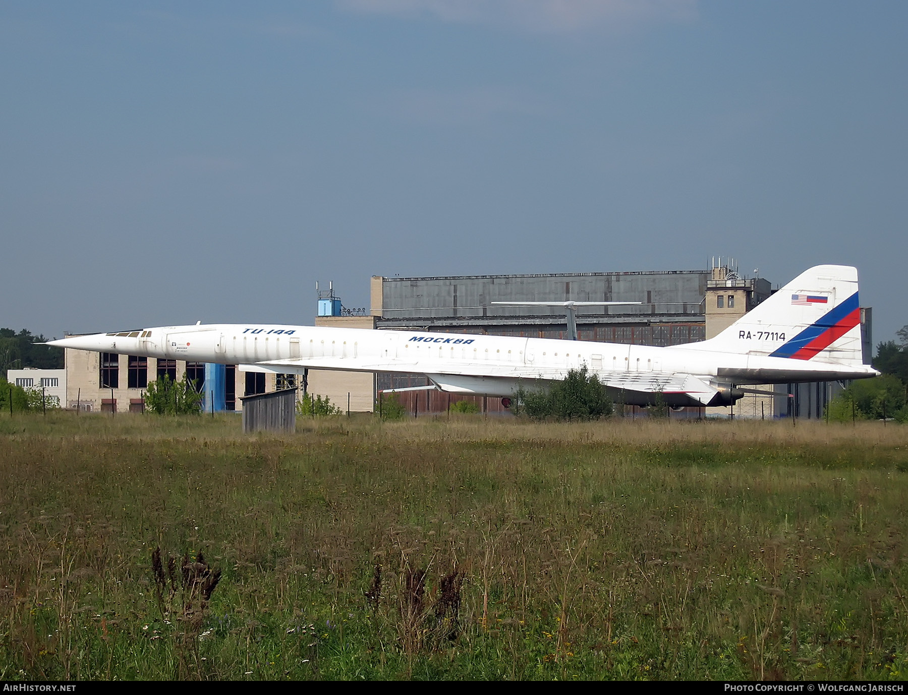 Aircraft Photo of RA-77114 | Tupolev Tu-144LL | Tupolev Design Bureau | AirHistory.net #836937