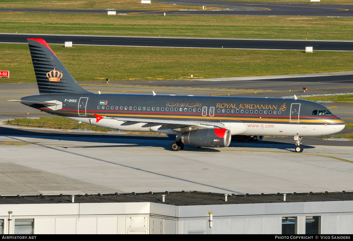 Aircraft Photo of F-OHGX | Airbus A320-232 | Royal Jordanian Airlines | AirHistory.net #836943