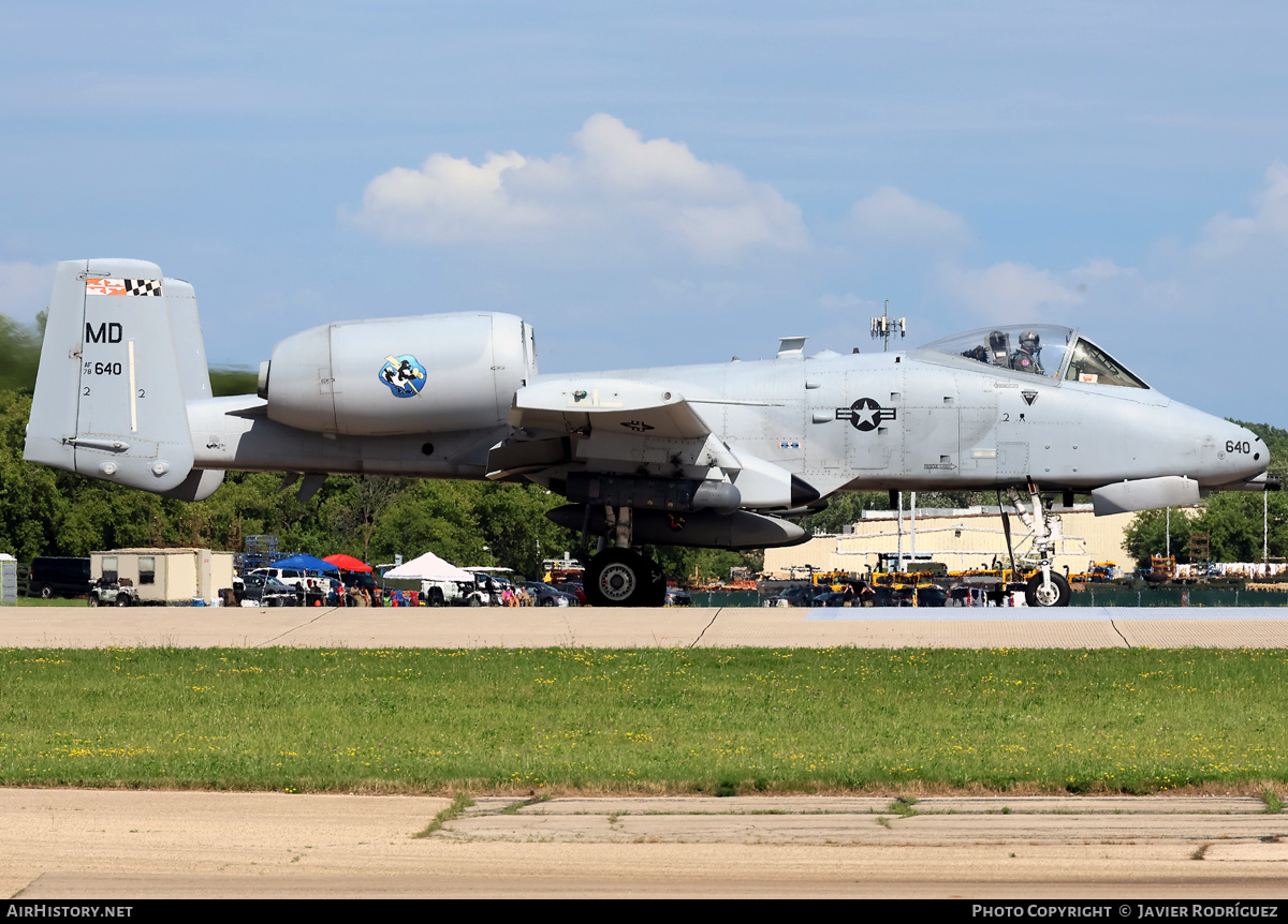 Aircraft Photo of 78-0640 / AF78-640 | Fairchild A-10C Thunderbolt II | USA - Air Force | AirHistory.net #836955